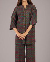 Saya Multicolor Khaddar Suit (2 Pcs)- Pakistani Winter Dress