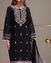 Saya Black Cambric Suit- Pakistani Lawn Dress