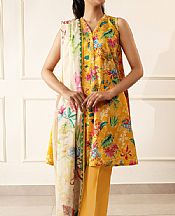 Mustard Lawn Suit