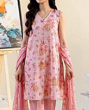 Saya Light Pink Lawn Suit- Pakistani Designer Lawn Suits