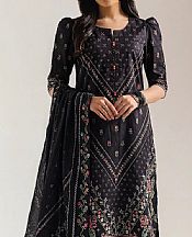 Saya Black Lawn Suit- Pakistani Lawn Dress