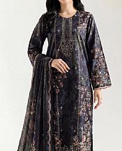 Saya Black Lawn Suit- Pakistani Designer Lawn Suits