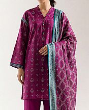 Saya Dark Raspberry Lawn Suit- Pakistani Lawn Dress