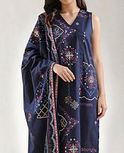 Saya Navy Blue Lawn Suit- Pakistani Lawn Dress