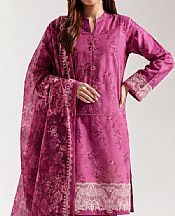 Saya Persian Pink Lawn Suit- Pakistani Designer Lawn Suits