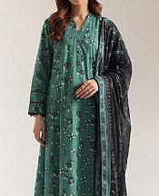 Saya Viridian Green Lawn Suit- Pakistani Designer Lawn Suits