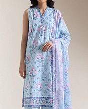 Saya Pale Aqua Lawn Suit- Pakistani Designer Lawn Suits