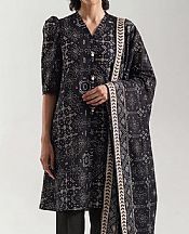 Saya Black Lawn Suit- Pakistani Lawn Dress