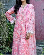 Saya Pink Lawn Suit- Pakistani Designer Lawn Suits