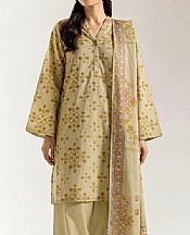 Beige Lawn Suit