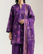 Purple Lawn Suit