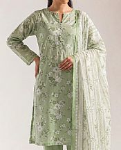 Pastel Green Lawn Suit