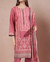 Saya Pink Lawn Suit (2 pcs)- Pakistani Lawn Dress