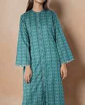 Saya Teal Lawn Suit (2 pcs)- Pakistani Lawn Dress