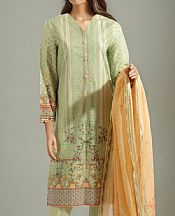 Saya Light Green Lawn Kurti- Pakistani Lawn Dress