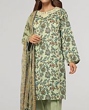 Saya Pistachio Green Lawn Suit (2 pcs)- Pakistani Designer Lawn Suits