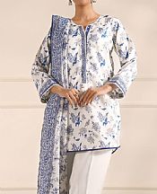 Saya Off White Lawn Suit- Pakistani Lawn Dress
