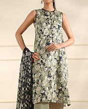 Saya Sage Green Lawn Suit- Pakistani Lawn Dress