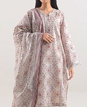 Saya Off White Lawn Suit- Pakistani Designer Lawn Suits