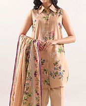 Saya Peach Lawn Suit- Pakistani Lawn Dress