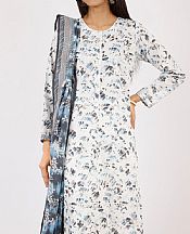 Saya Off White Lawn Suit- Pakistani Lawn Dress