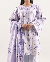 Saya Pale Purple Khaddar Suit- Pakistani Winter Dress