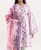 Saya Off White/Pink Linen Suit- Pakistani Winter Clothing