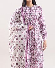 Saya Off White/Pink Linen Suit- Pakistani Winter Clothing