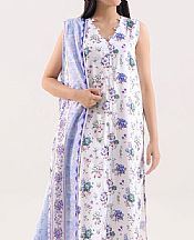 Saya Off White Linen Suit- Pakistani Winter Dress