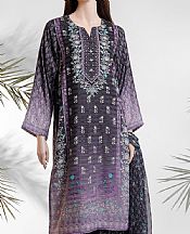 Saya Black Zari Filament Suit- Pakistani Designer Lawn Suits