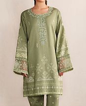Seran Pistachio Viscose Suit (2 Pcs)- Pakistani Winter Clothing