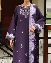 Seran Purple Viscose Suit- Pakistani Winter Clothing