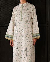 Seran Off-white Khaddar Suit (2 Pcs)- Pakistani Winter Dress