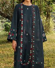 Seran Charcoal Viscose Suit- Pakistani Winter Clothing