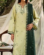 Seran Light Green Karandi Suit- Pakistani Winter Dress
