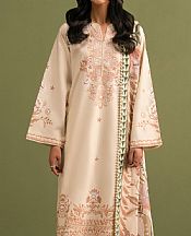 Soft Beige Lawn Suit