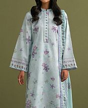 Light Turquoise Lawn Suit