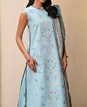 Powder Blue Lawn Suit