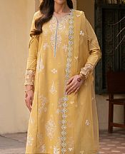 Seran Sand Gold Lawn Suit- Pakistani Designer Lawn Suits