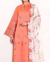 Seran Coral Lawn Suit- Pakistani Designer Lawn Suits