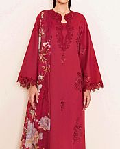 Seran Scarlet Lawn Suit- Pakistani Lawn Dress
