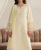 Seran Butter Cream Lawn Suit- Pakistani Lawn Dress