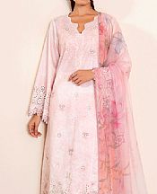 Seran White/Pink Lawn Suit- Pakistani Designer Lawn Suits