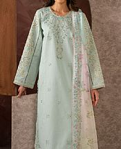 Seran Mint Green Lawn Suit- Pakistani Designer Lawn Suits