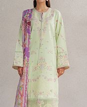 Seran Light Green Lawn Suit- Pakistani Designer Lawn Suits