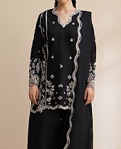 Seran Black Lawn Suit- Pakistani Lawn Dress