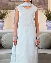 Seran Sky Blue Lawn Suit- Pakistani Lawn Dress
