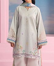 Grey Lawn Suit (2 pcs)