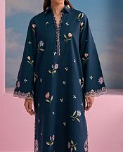 Navy Blue Lawn Suit (2 pcs)