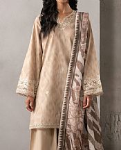 Seran Desert Sand Lawn Suit- Pakistani Lawn Dress
